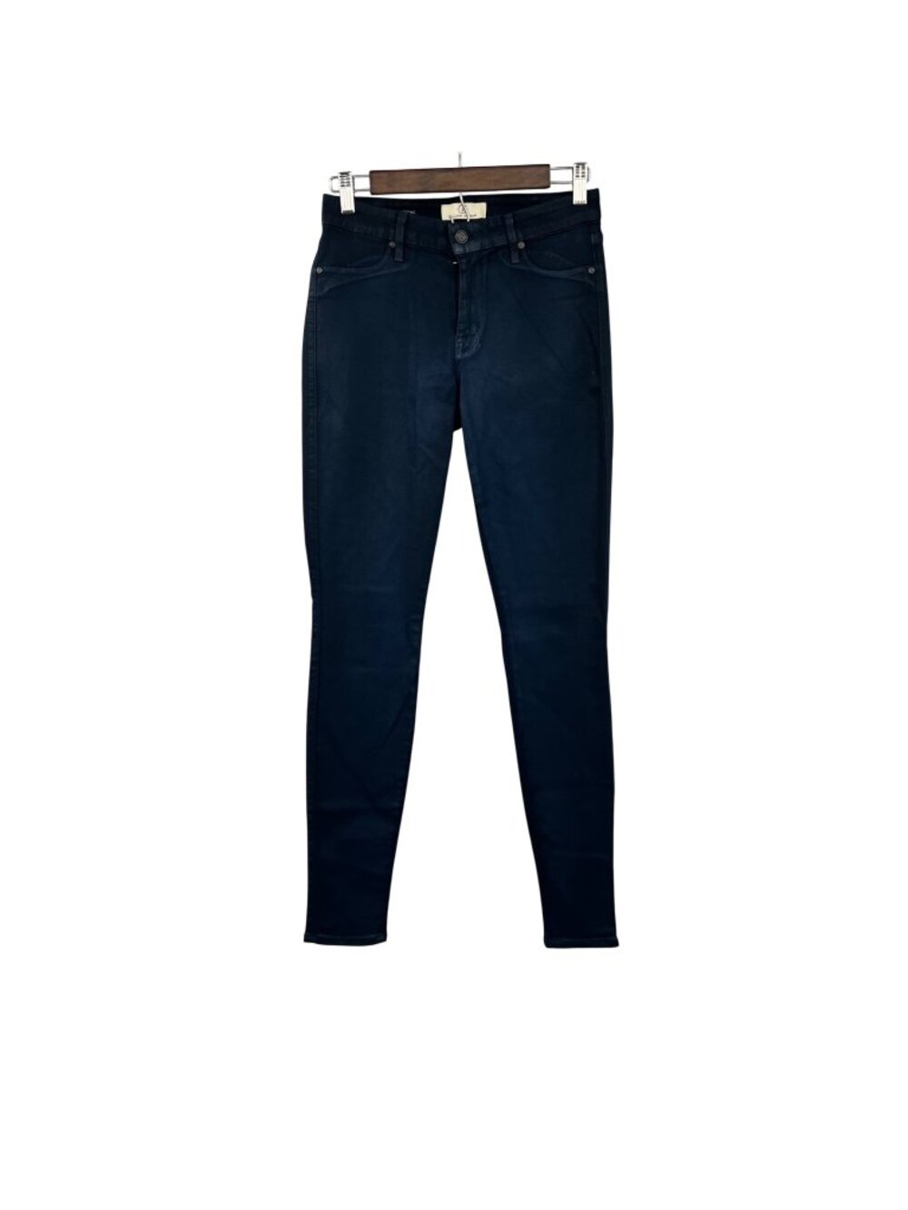 CJ By Cookie Johnson Womens Joy Jegging Blue Mid Rise Size 27 Waist Zip